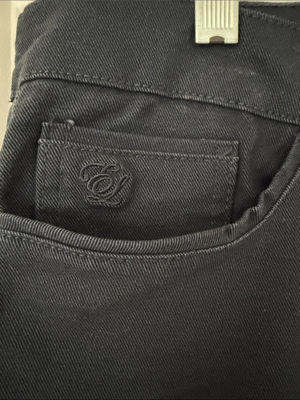 English Laundry Men's Navy Straight Jeans